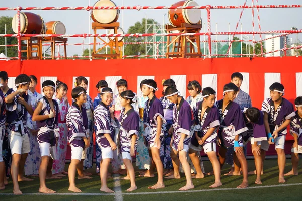 Selangor Malasia Julio 2019 Bon Odori Dance Performance 43Rd Bon — Foto de Stock