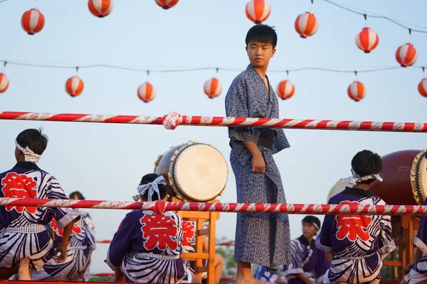 Selangor Malaysia Juli 2019 Bon Odori Dance Performance Beim Bon — Stockfoto