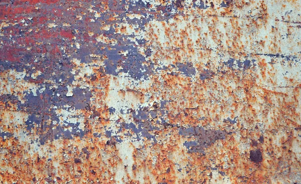 抽象纹理锈金属表面背景 抽象背景生锈的表面 垃圾的背景 垃圾金属背景 — 图库照片