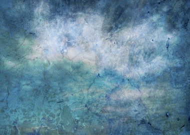 Mavi grunge arka plan. çatlak ve çizikler. mavi zemin.