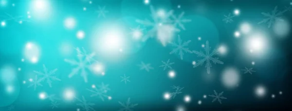 Night Frozen Background Snow Panorama Winter Weather Snowstorm Christmas Time — Stock Photo, Image