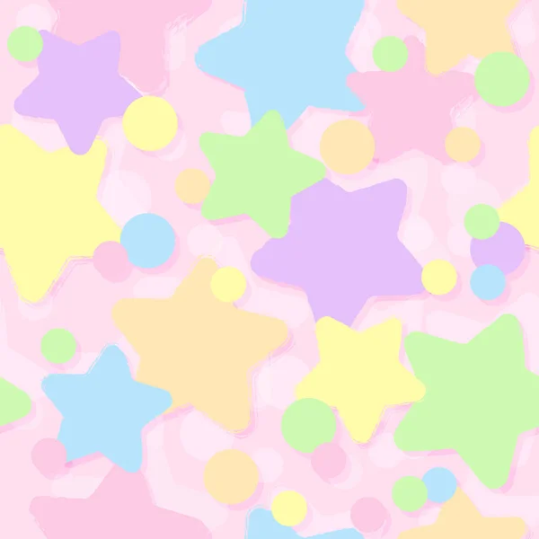 Textura perfecta. Fondo estrellado. Lindas y hermosas estrellas. Swee. — Vector de stock