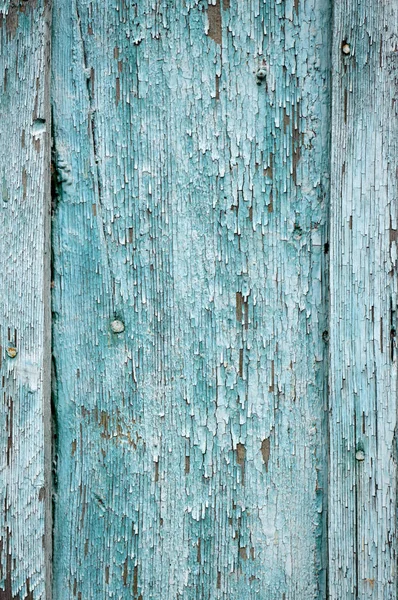 Prancha de madeira velha rústica fundo. Textura vintage azul e verde — Fotografia de Stock