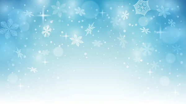 Шаблон Праздника Зимний Фон Снегом Волшебная Текстура Снега Падение Снега — стоковое фото