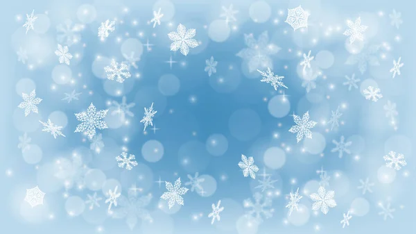 Holiday background template. Winter background with snow. Magic snowfall texture. Falling snow. Fog, snowfall. Abstract snowflake background. Fall of snow. snowflakes swirl in the air.