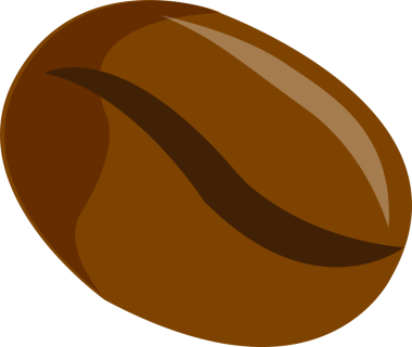 Kahve çekirdekleri. Kahve taneleri. Kafe reklamları, paket, menü tasarımı için. Kavrulmuş kahve çekirdeği. Kahve işareti, sembol tasarımı ve illüstrasyon. Şeffaf, png. Kahve makinesi şablonu, kahvecilik.