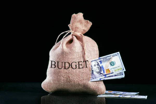 Χάσω Λεφτά Την Τσάντα Κλέβοντας Χρήματα Από Τον Προϋπολογισμό — Φωτογραφία Αρχείου