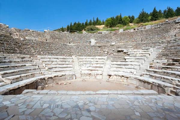 Antik Büyük Efes Tiyatrosu Türkiye — Stok fotoğraf