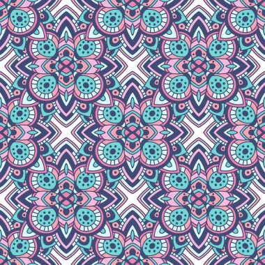 Kabilesel renksiz geometrik desen. Etnik vektör dokusu. Geleneksel süs.