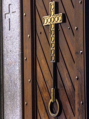 Sao Paulo, Brezilya - 04 Ağustos 2011: görünümü içinde Se Büyükşehir Katedrali. 1913 Neo Gotik tarzda inşa, Se Roma Katolik Başpiskopos Sao Paulo, Brezilya'nın katedral olduğunu.