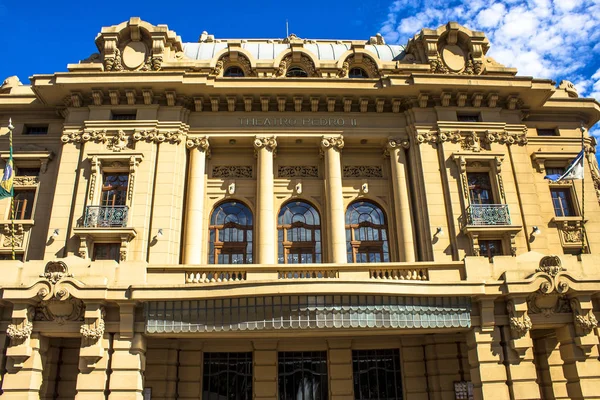 Ribeirão Preto São Paulo Brasil Março 2013 Theatro Pedro Ópera — Fotografia de Stock