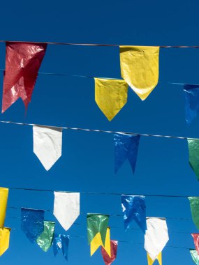 Junina Sao Paulo 'da parti bayrağı