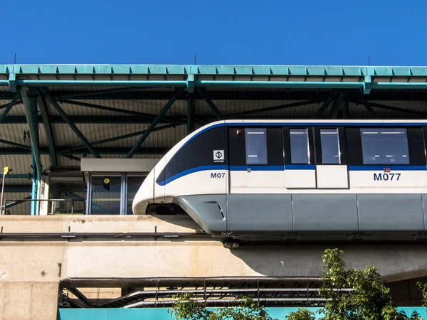 San Paolo Brasile Giugno 2018 Stazione Oratorio Monorotaia Nella Zona — Foto Stock