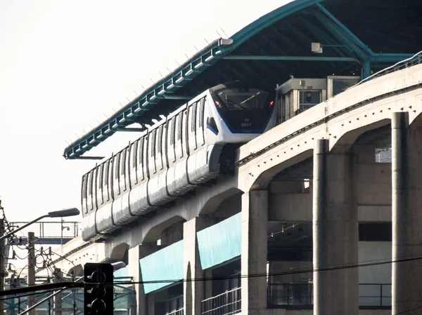 Sao Paulo Brazilia Iunie 2018 Stația Oratorio Din Monorail Zona — Fotografie, imagine de stoc