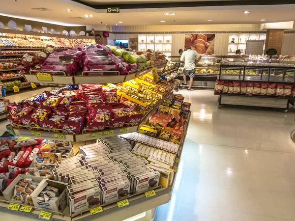 Marlia Paulo Brazil April 2019 People Supermarket City Marilia Midwestern — Stock Photo, Image