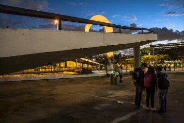 Sao Paulo, Brezilya, 03 Mayıs 2011. Latin Amerika Anıtı bir kültür merkezi, siyasi ve eğlence, Mart ayında açıldı 18, 1989 Sao Paulo , Brezilya