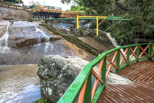 Campinas San Paolo Brasile Aprile 2015 Vecchia Stazione Ferroviaria Piazza — Foto Stock