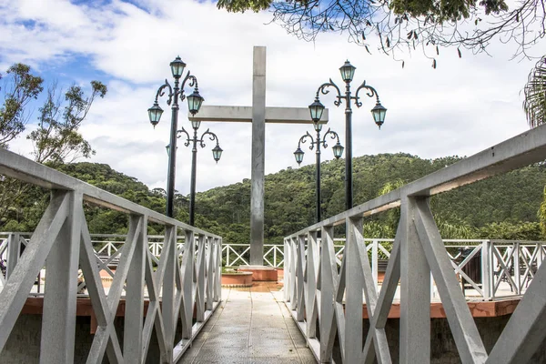 Santo Antonio Pinhal Brasil Dezembro 2016 Morro Cruzeiro Monte Cruzeiro — Fotografia de Stock