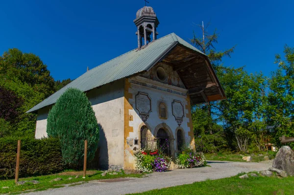 Chapelle Chattrix Saint Gervais Haute Savoie France — Photo