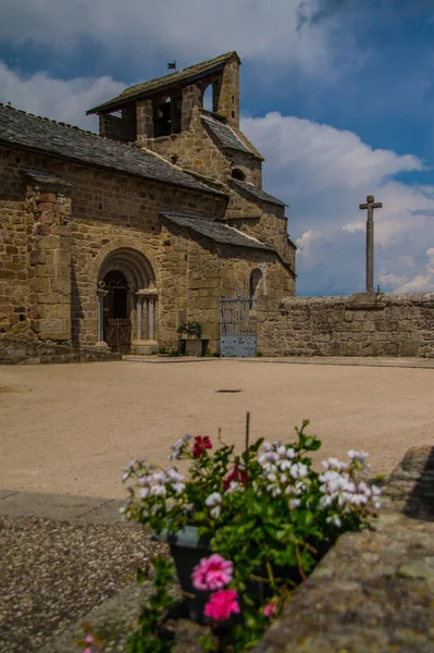 Heilige Christophe d 'Allier, haute loire, frankrijk — Stockfoto