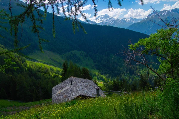 Commeire in orsieres, Vallese, Svizzera — Foto Stock