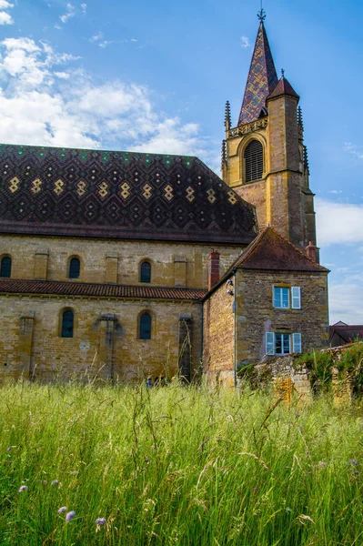 贝森迪厄的 abbeyl, loire, france — 图库照片