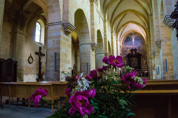 贝森迪厄的 abbeyl, loire, france — 图库照片