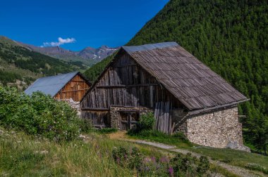 riaille ceillac queyras in hautes alpes in france