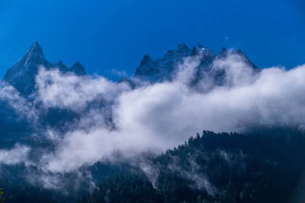 Chamonix nadeln, chamonix, haute savoie, frankreich — Stockfoto