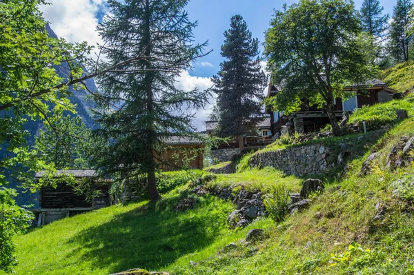 The grange, vallorcine, haute savoie, Frankreich — Stockfoto