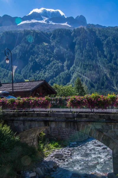 Argentiere, chamonix, haute savoie, Franciaország — Stock Fotó