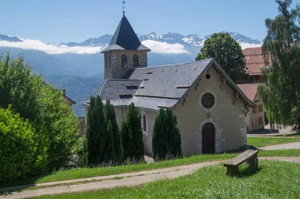 Chapelle saint michel, saint hilaire du touvet, isere, france — Fotografia de Stock