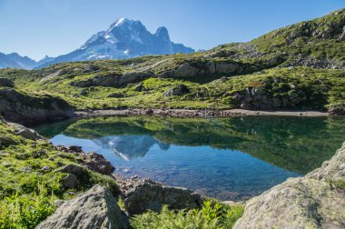 Cheserys, Mont Blanc, Chamonix, Haute Savoie, Fransa