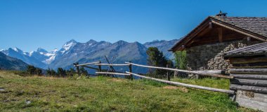 Güzel tola, Chandolin, Valais, İsviçre