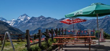 Güzel tola, Chandolin, Valais, İsviçre