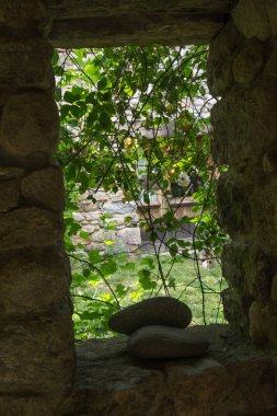 Rhone Alpes Içinde Ardeche manzara