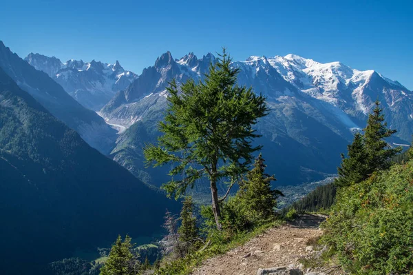 Cheserys,massif of mont blanc,chamonix,haute savoie,france — Stock Photo, Image