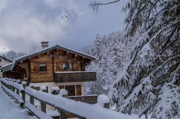 Trelechamps, chamonix, haute savoie, france — стоковое фото