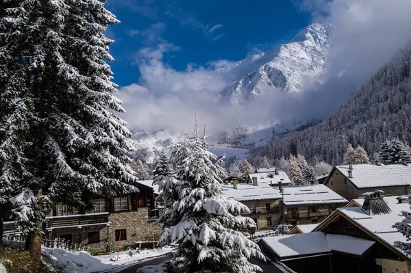 Trelechamps, chamonix, haute savoie, Francja — Zdjęcie stockowe