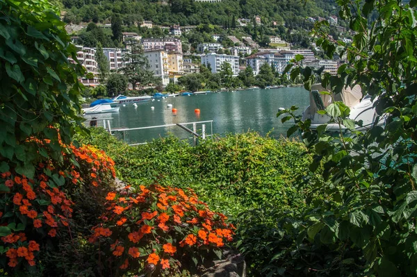 Montreux Vaud Swiss — стоковое фото
