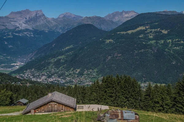 Les Communialles Saint Gervais Haute Savoie França — Fotografia de Stock