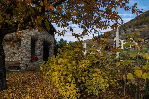 Autumn in Italian Alps — Stock Photo, Image