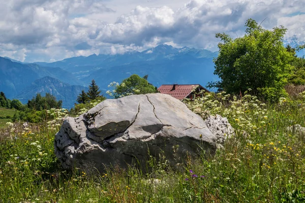 Solaison Bruzon Haute Savoie França — Fotografia de Stock