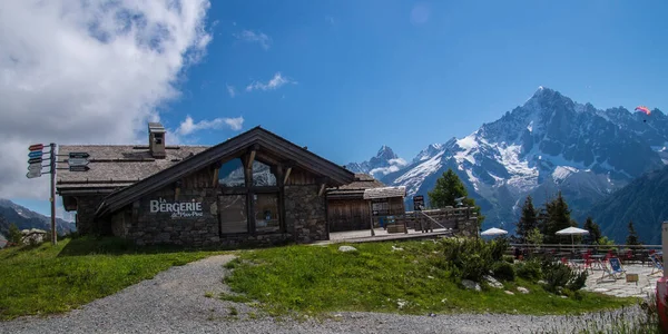 Planpaz Chamonix Haute Savoie Francja — Zdjęcie stockowe
