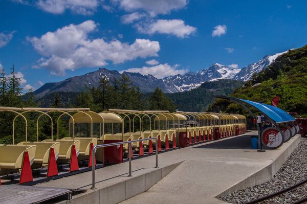 emosson in valais in swiss