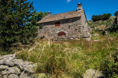 İtalya Alpleri Val Aosta 'da.