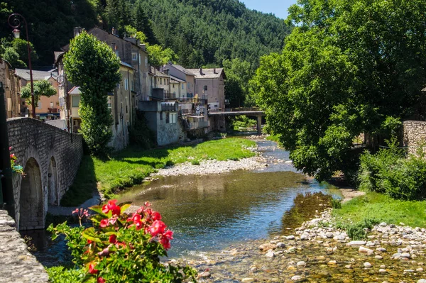 Meyrueis Lozere Franciaországban — Stock Fotó