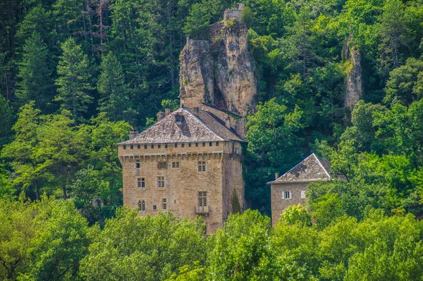 Rocheblave Franciaországban Lozere Ben — Stock Fotó