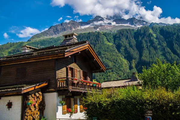 Argentiere Haute Savoie France — Fotografia de Stock