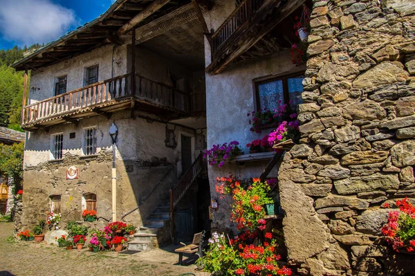 Ovens Val Aoste Italië — Stockfoto